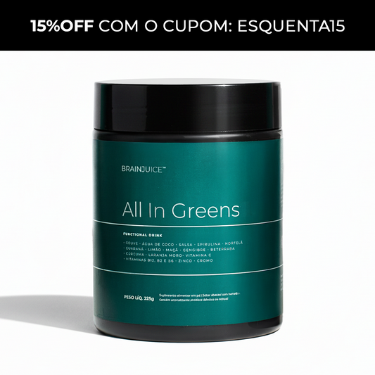 All in Greens | Vitalidade, Imunidade e Detox