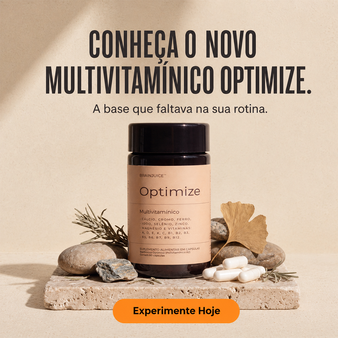 BrainJuice Optimize | Pare de Viver Cansado