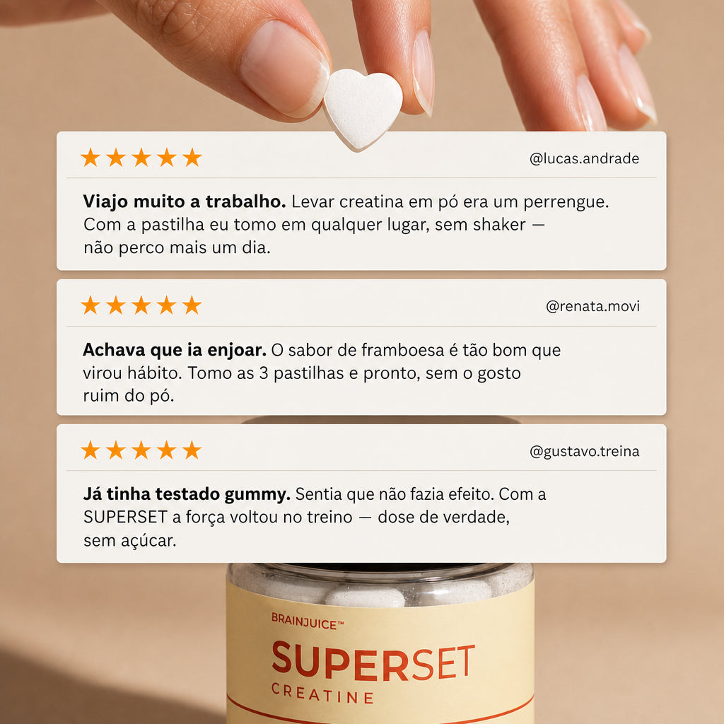 Superset | Creatina em Pastilha
