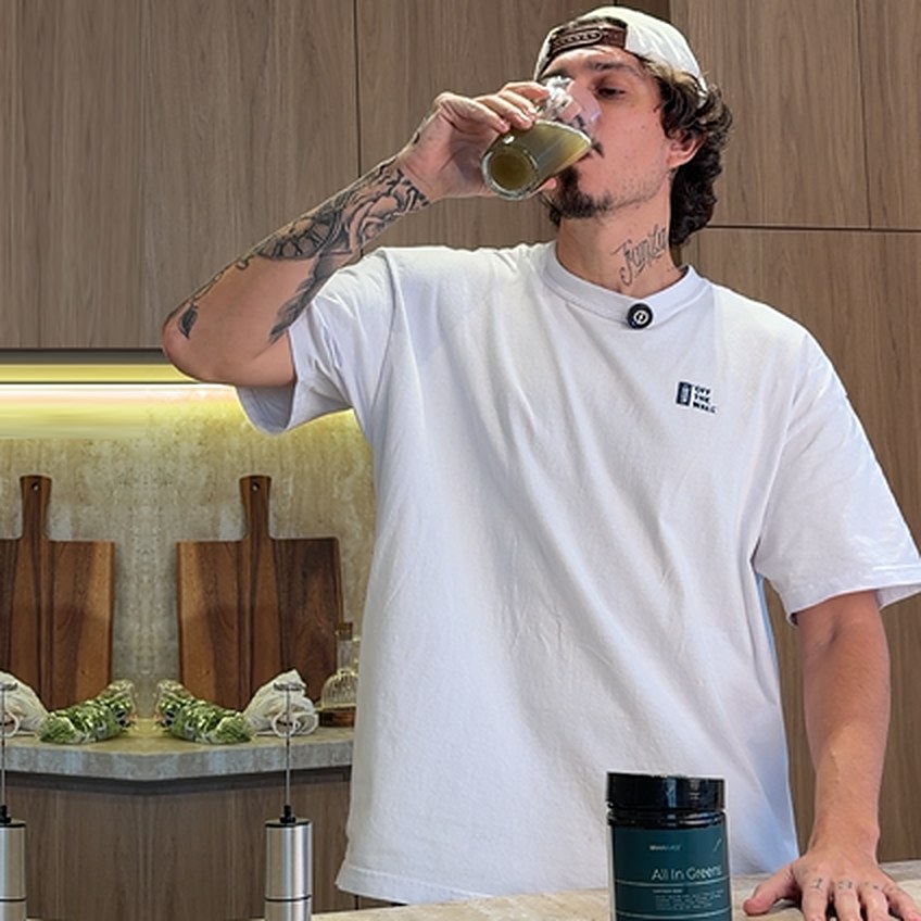 Cleber Zuffo com All In Greens