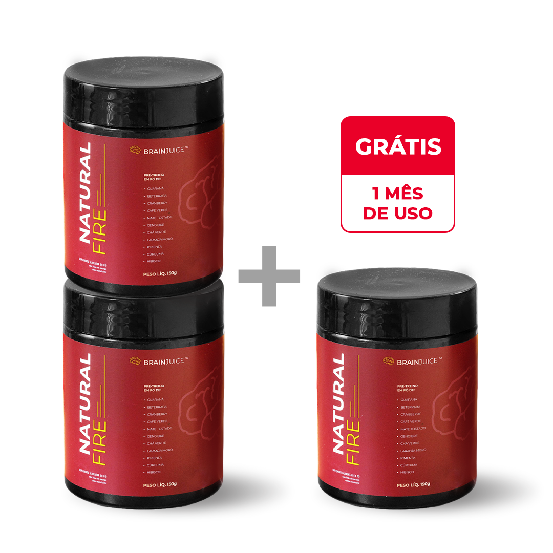Natural Fire | Compre 2 Ganhe 1 GRÁTIS