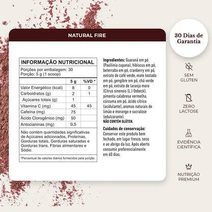 Natural Fire | Foco, Energia e Performance