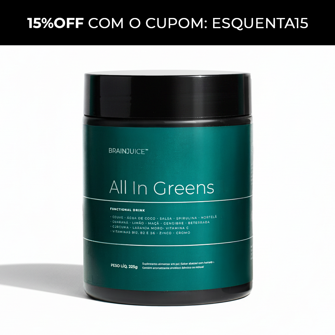 All in Greens | Vitalidade, Imunidade e Detox