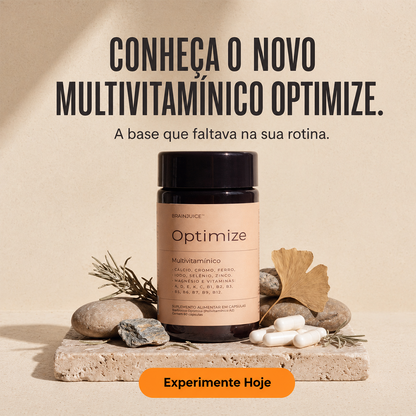 BrainJuice Optimize | Pare de Viver Cansado