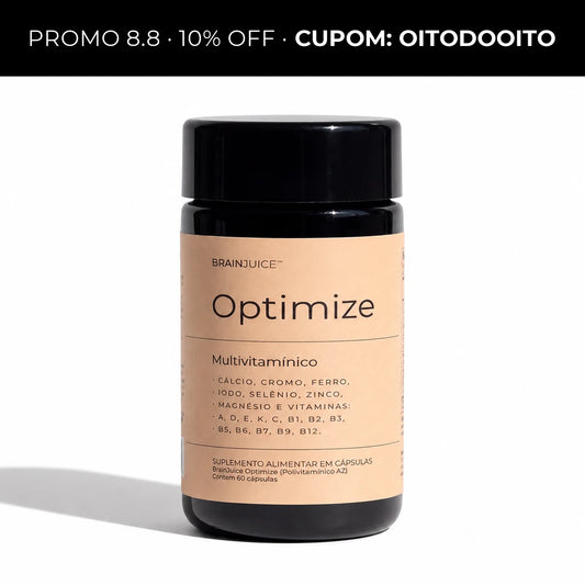 BrainJuice Optimize | Pare de Viver Cansado