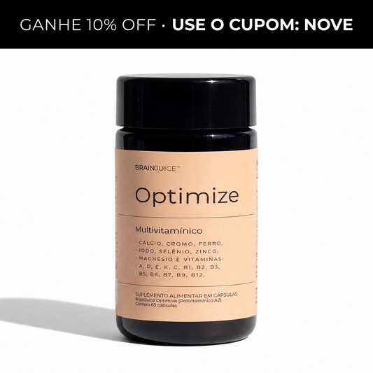 BrainJuice Optimize | Pare de Viver Cansado