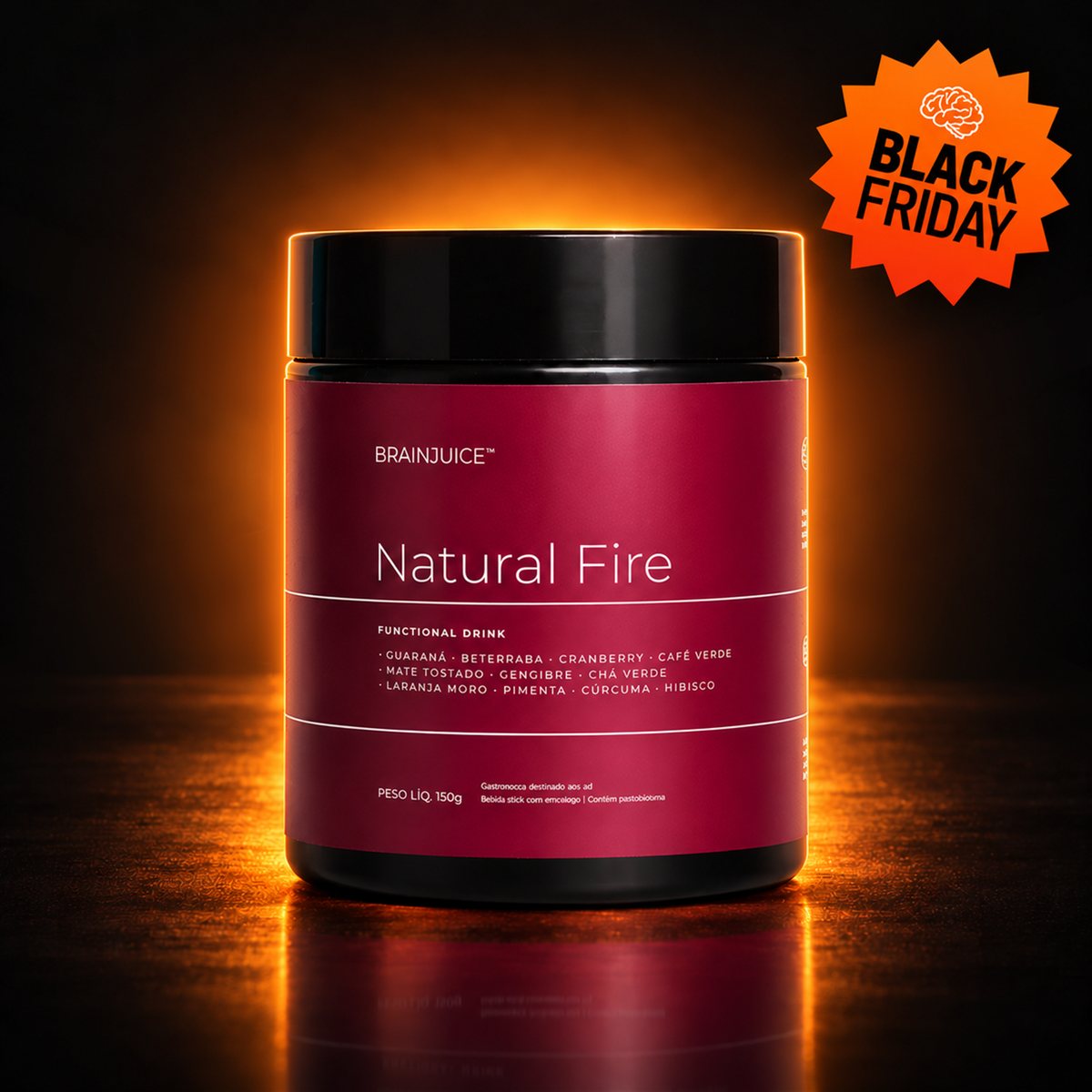 Natural Fire | Alta Performance — Black Friday