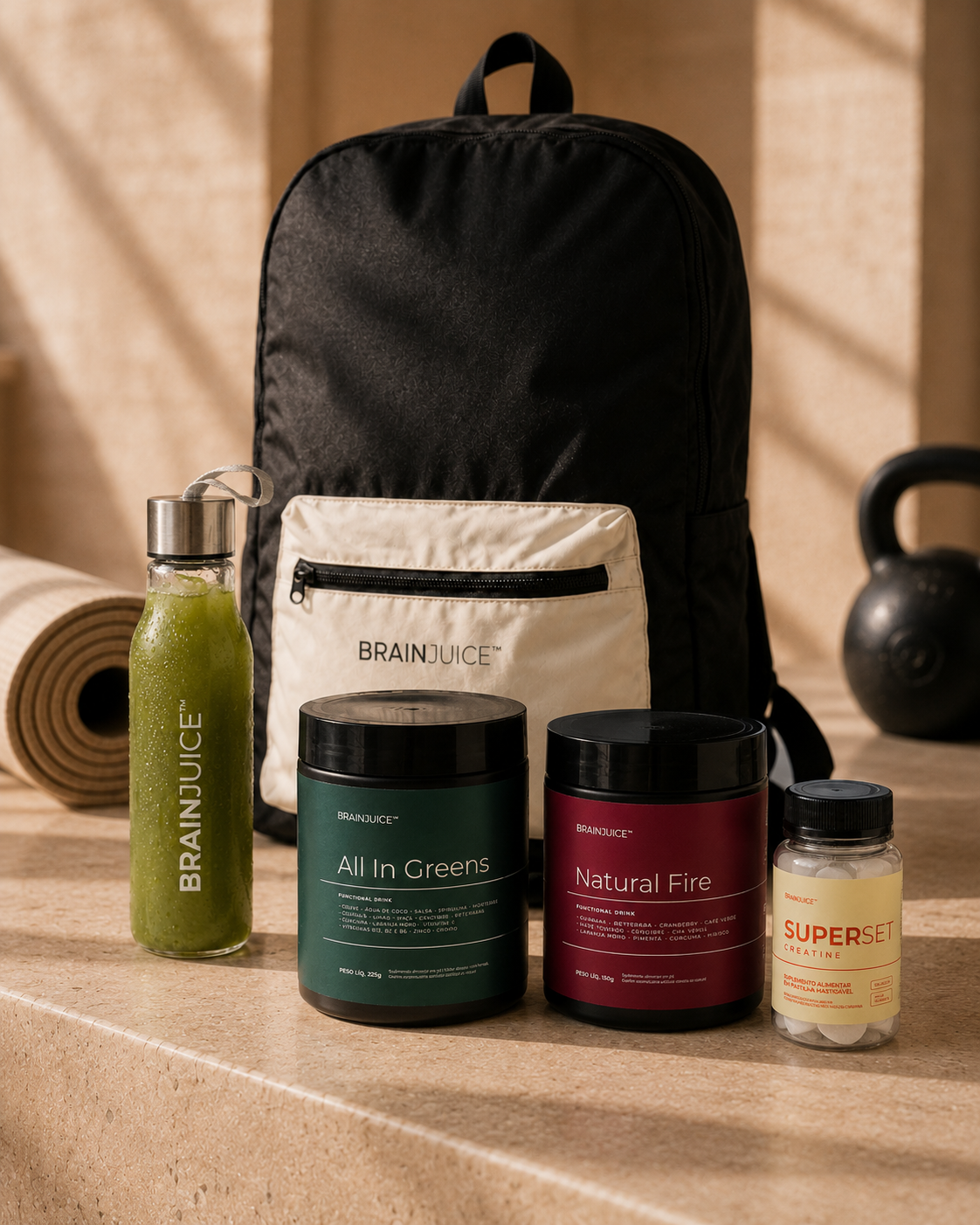 BrainBag | A mochila que cabe no bolso