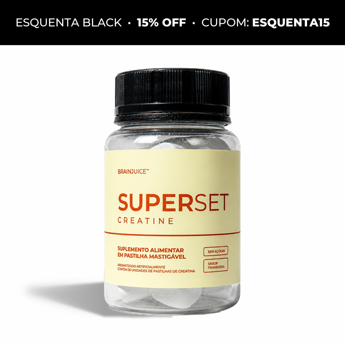 Superset | Creatina em Pastilha