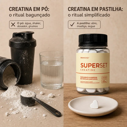 Superset | Creatina em Pastilha