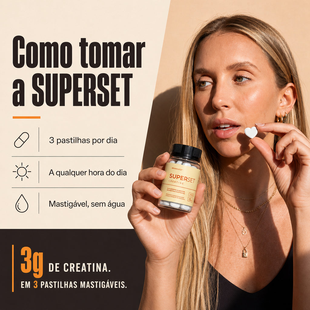 Superset | Creatina em Pastilha