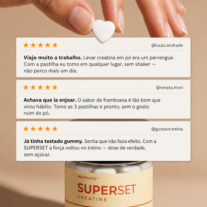 Superset | Creatina em Pastilha